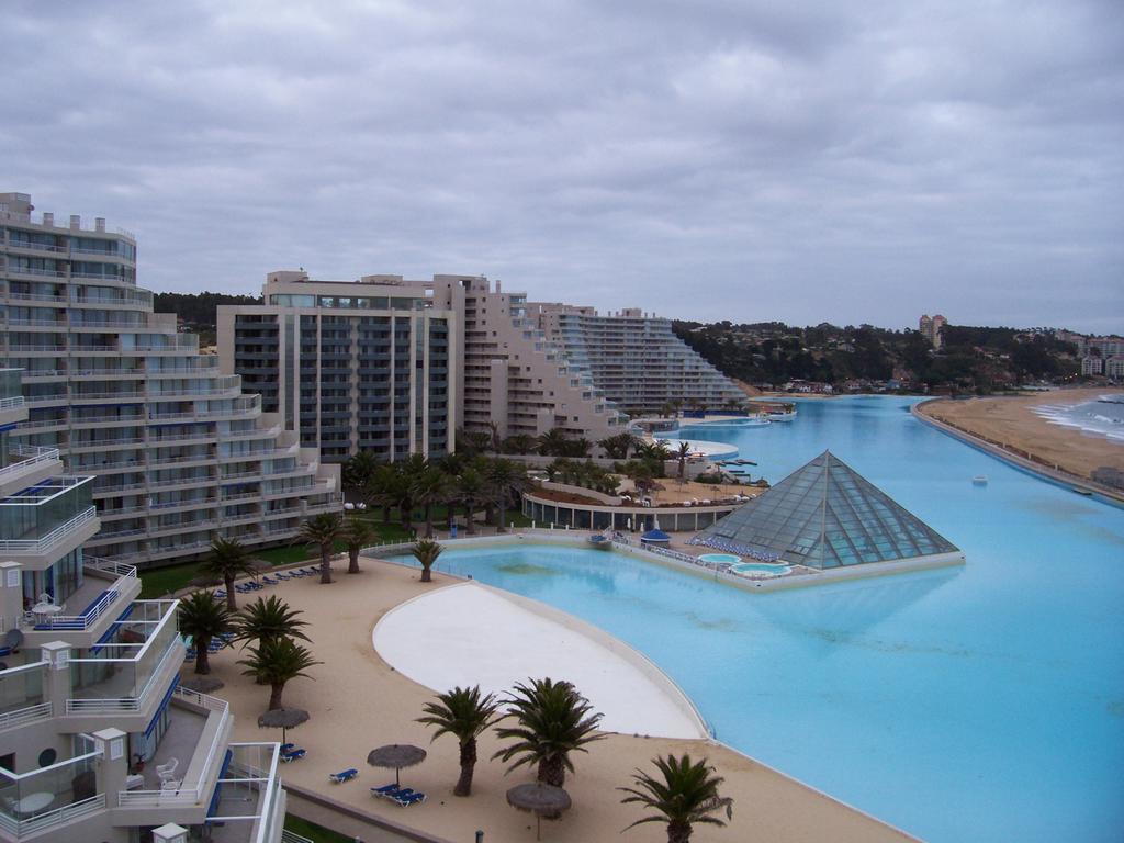 San Alfonso Del Mar Frente Al Mar Lägenhet Algarrobo Rum bild